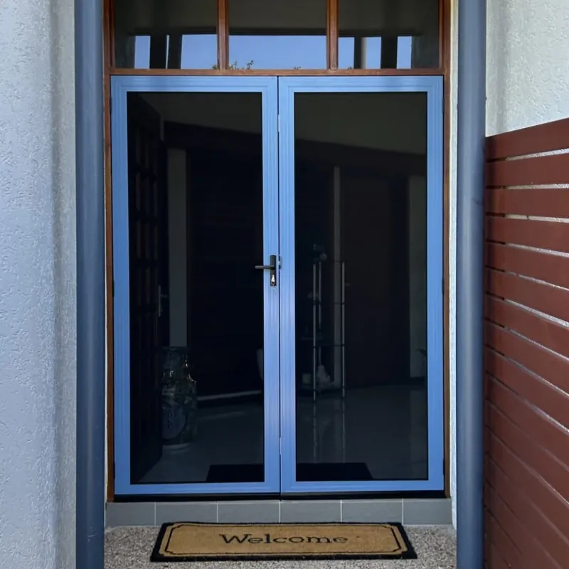 Invisi-Gard double doors