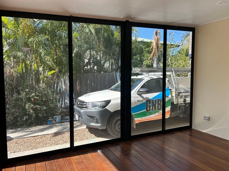 Invisi-Gard sliding doors