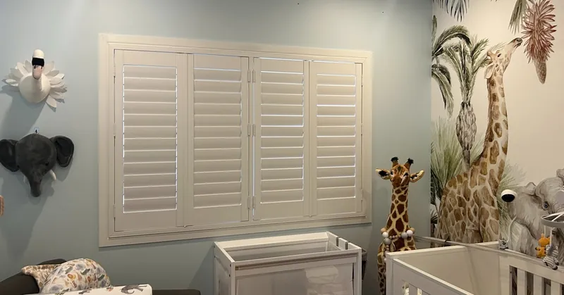 Plantation shutters, nursery